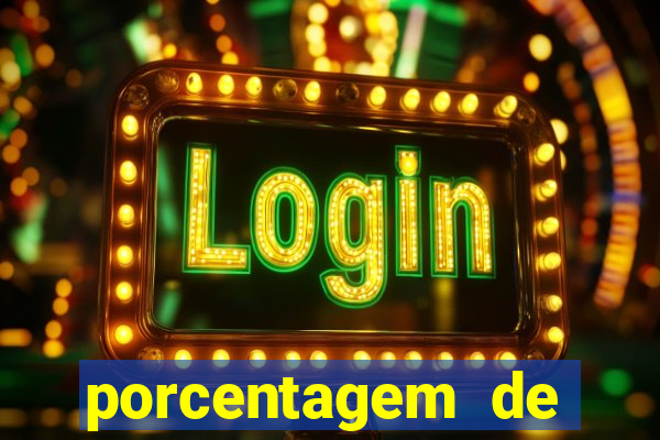 porcentagem de jogos pagantes slots